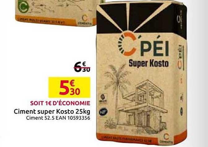 Ciment super Kosto 25kg