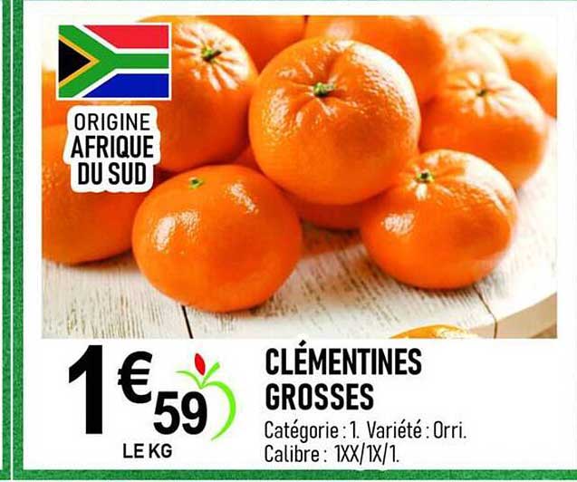 CLÉMENTINES GROSSES