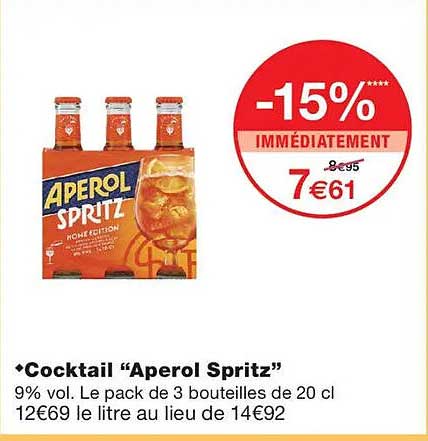 Cocktail “Aperol Spritz”