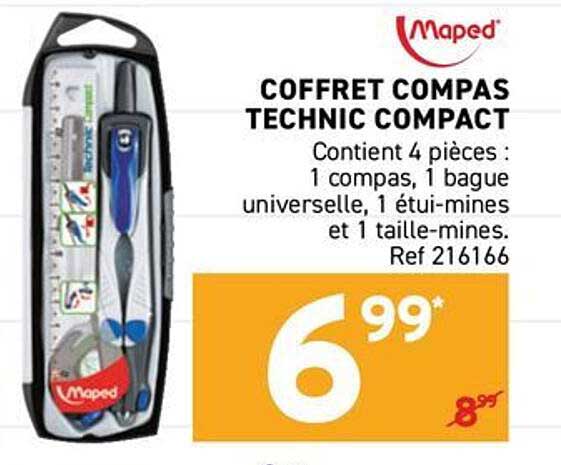COFFRET COMPAS TECHNIC COMPACT