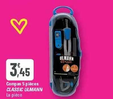Compas 5 pièces CLASSIC ULMANN