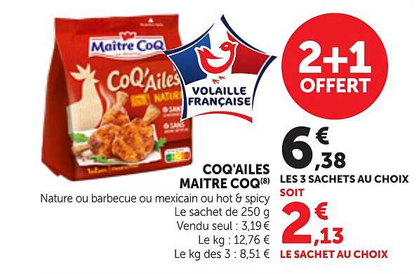 COQ'AILES MAITRE COQ