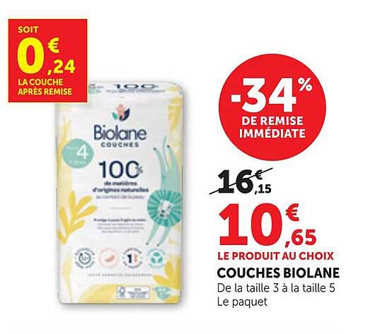 COUCHES BIOLANE