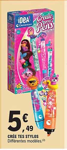 CRÉE TES STYLOS