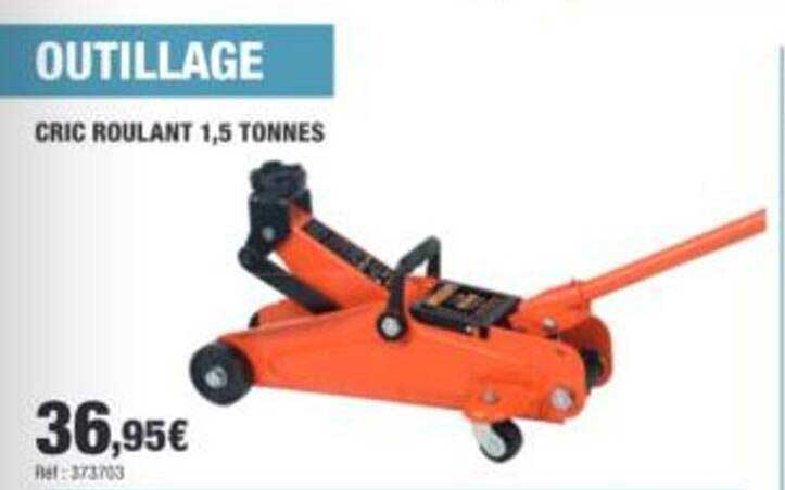 CRIC ROULANT 1,5 TONNES