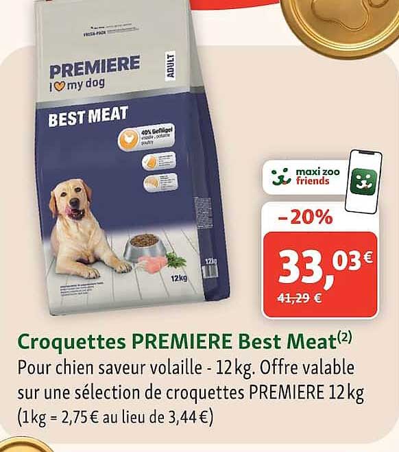 Croquettes PREMIERE Best Meat