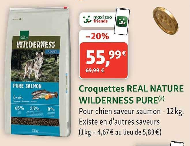 Croquettes REAL NATURE WILDERNESS PURE(2)