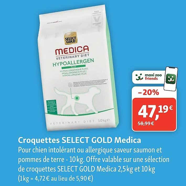 Croquettes SELECT GOLD Medica