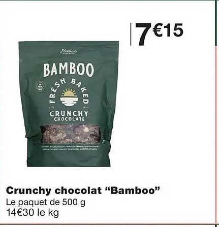 Crunchy chocolat “Bamboo”