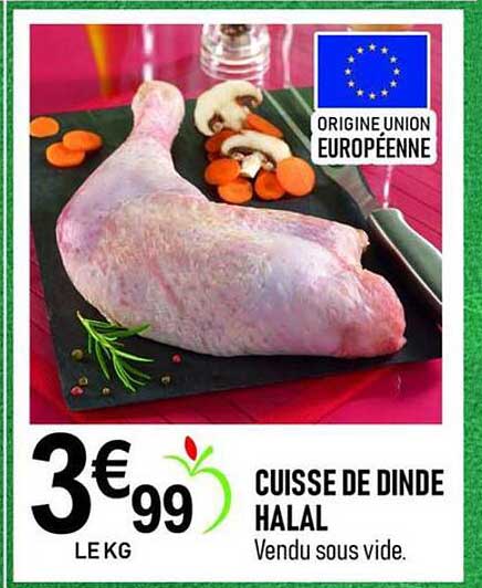 CUISSE DE DINDE HALAL