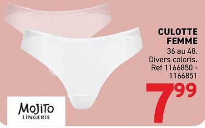 CULOTTE FEMME