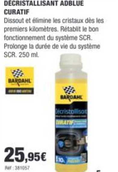 DECRISTALLISANT ADBLUE CURATIF