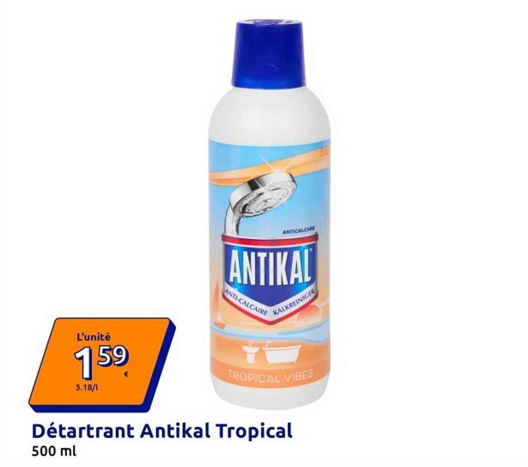 Détartrant Antikal Tropical 500 ml