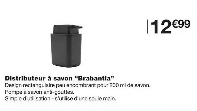 Distributeur à savon “Brabantia”
