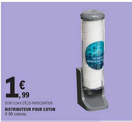 DISTRIBUTEUR POUR COTON