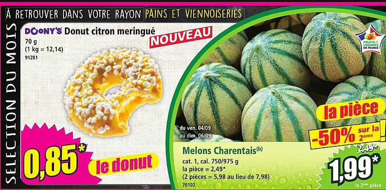 DOONY'S Donut citron meringué