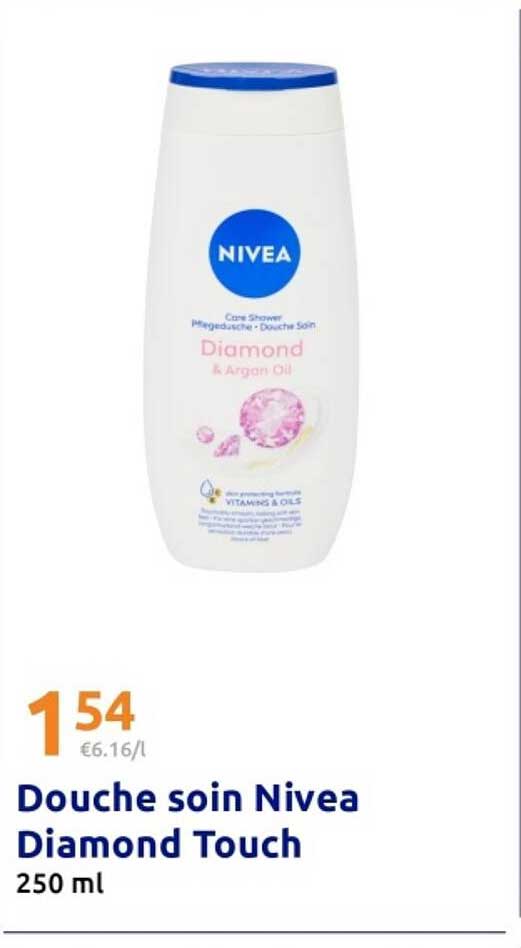 Douche soin Nivea Diamond Touch