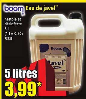 Eau de javel