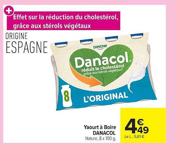 Effet sur la réduction du cholestérol, grâce aux stérols végétaux