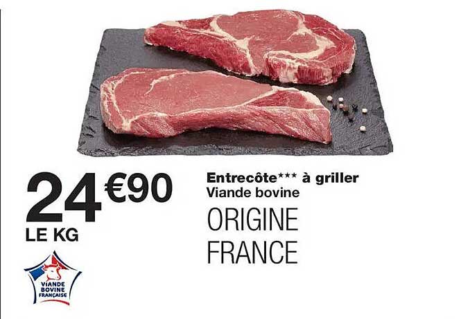Entrecôte**** à griller