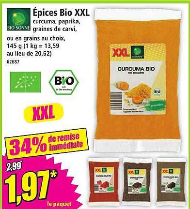 Épices Bio XXL