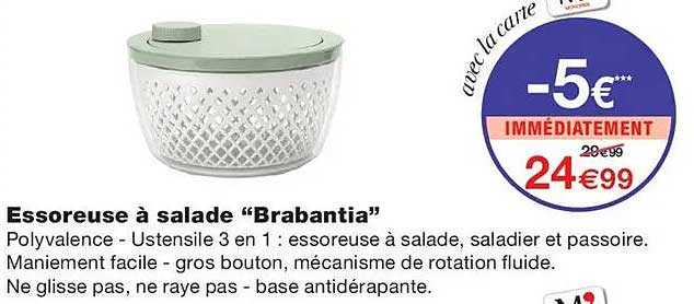 Essoreuse à salade “Brabantia”