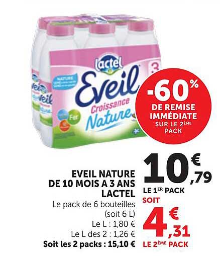 EVEIL NATURE DE 10 MOIS A 3 ANS LACTEL