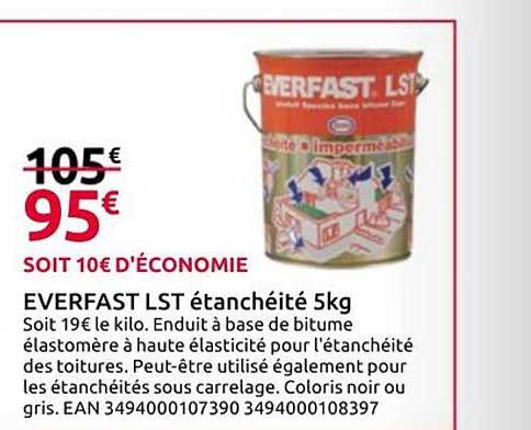 EVERFAST LST étanchéité 5kg