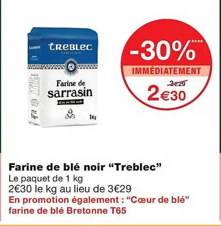 Farine de blé noir “Trebec”