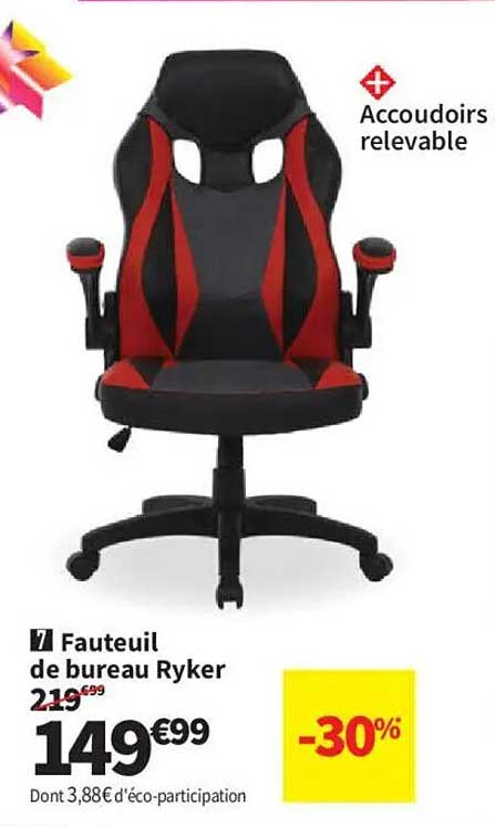 Fauteuil de bureau Ryker