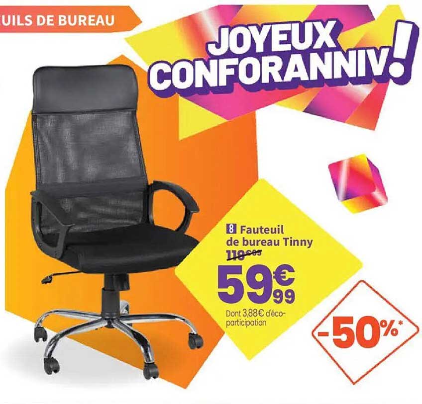 Fauteuil de bureau Tinny