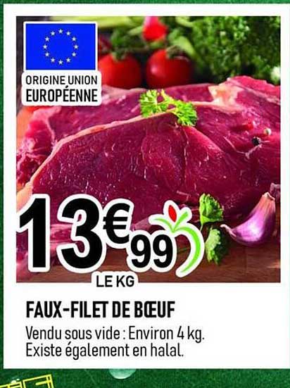 FAUX-FILET DE BOEUF