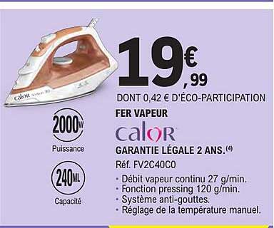FER VAPEUR