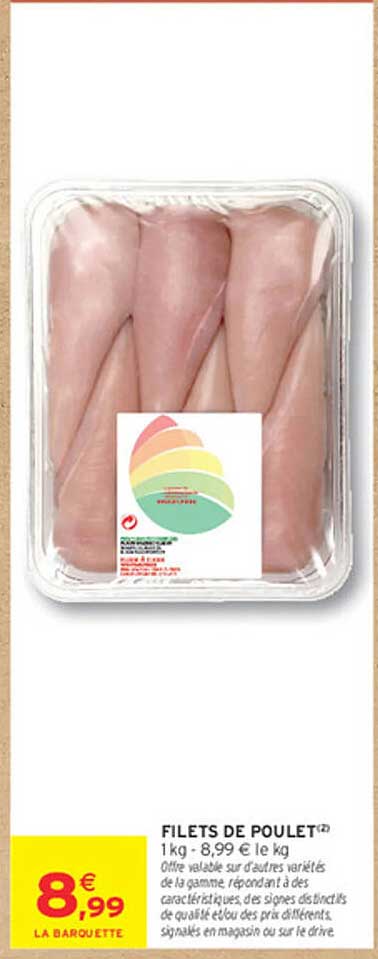 FILETS DE POULET