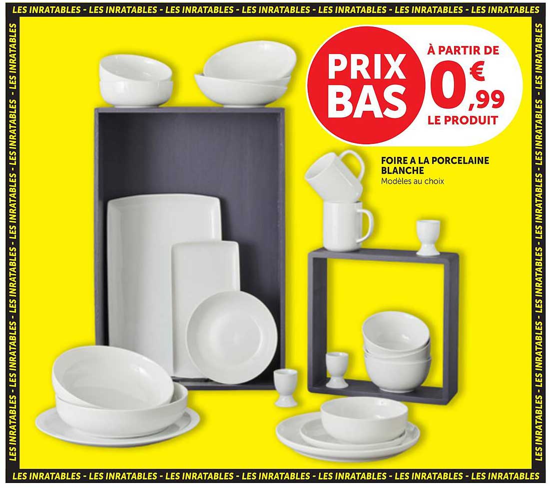 FOIRE A LA PORCELAINE BLANCHE
