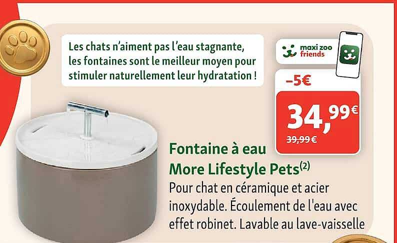 Fontaine à eau More Lifestyle Pets(2)