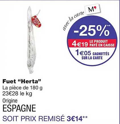 Fuet “Herta”