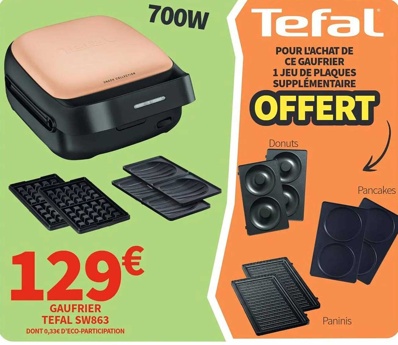 GAUFRIER TEFAL SW863