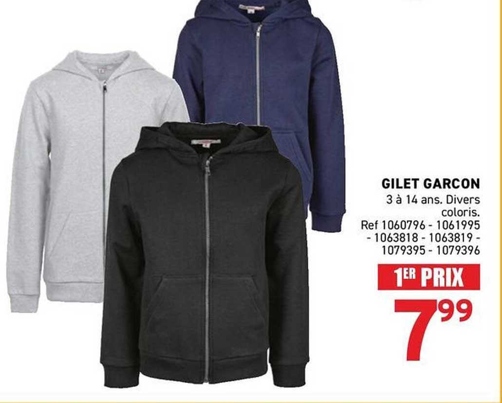 GILET GARCON