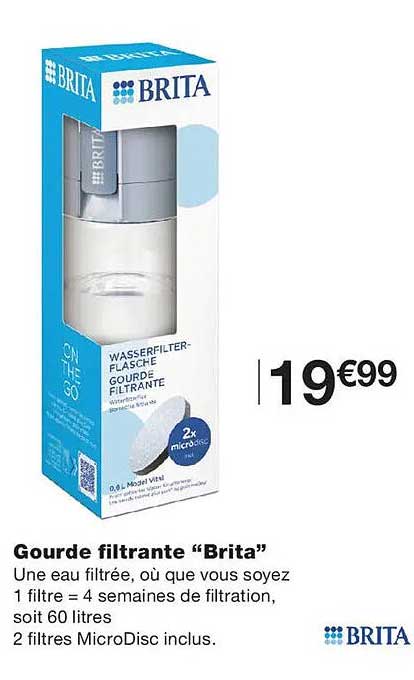 Gourde filtrante “Brita”