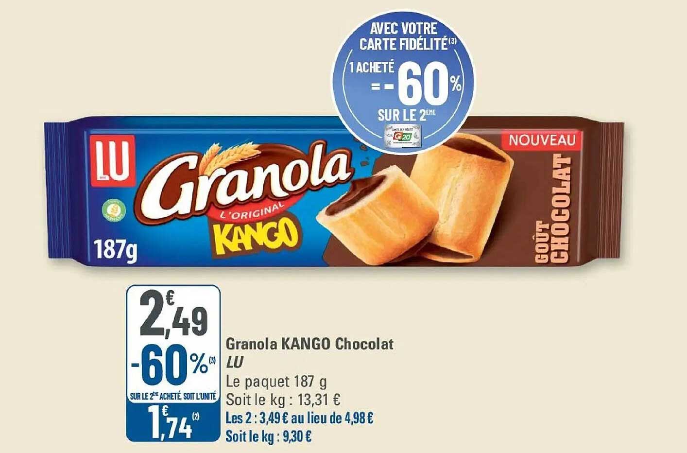 Granola KANGO Chocolat