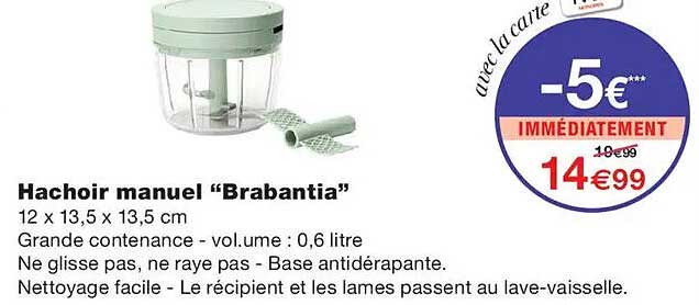 Hachoir manuel “Brabantia”