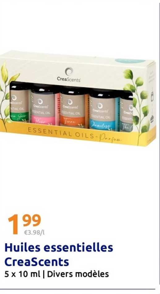 Huiles essentielles CreaScents