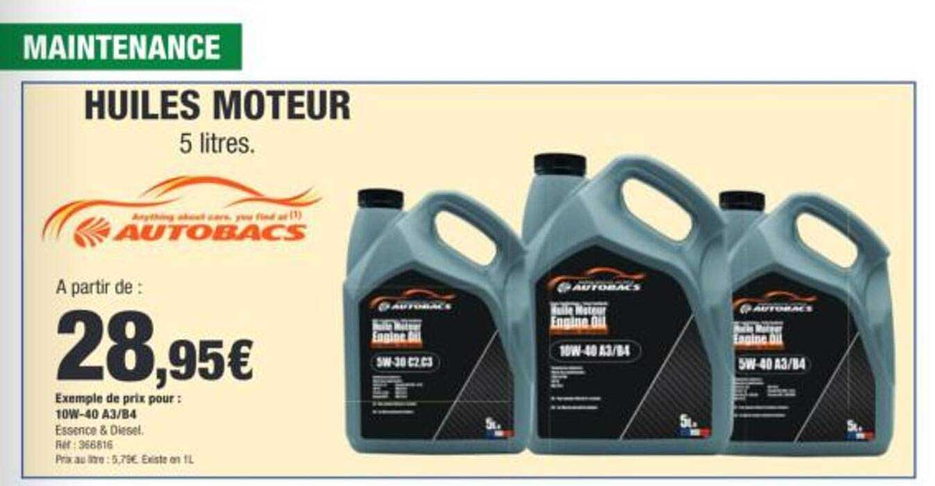 HUILES MOTEUR