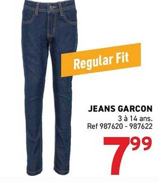 JEANS GARCON 3 à 14 ans. Ref 987620 - 987622