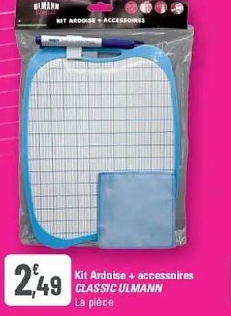 Kit ardoise + accessoires CLASSIC ULMANN