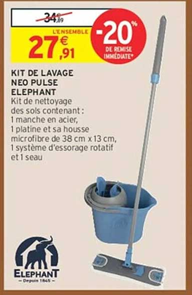 KIT DE LAVAGE NEO PULSE ELEPHANT