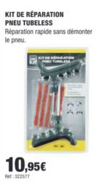 KIT DE RÉPARATION PNEU TUBELESS