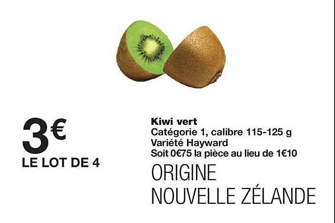 Kiwi vert