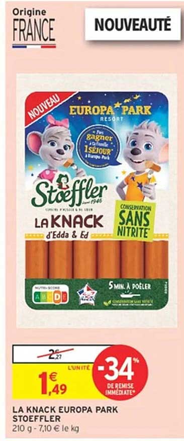 LA KNACK EUROPA PARK STOEFFLER